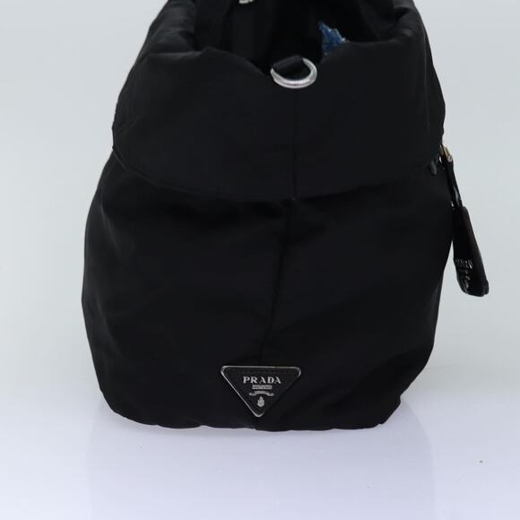 PRADA Hand Bag Nylon Black - Picture 4 of 13